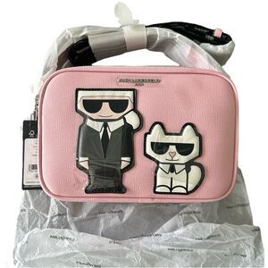 Karl Lagerfeld Crossbody Bag Powder Blush